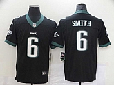 Nike Eagles 6 DeVonta Smith Black 2021 Draft Vapor Limited Jersey,baseball caps,new era cap wholesale,wholesale hats